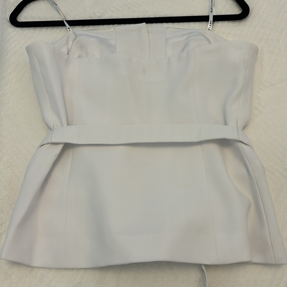 Marciano bustiers top in white like new size medium - Picture 6 of 7